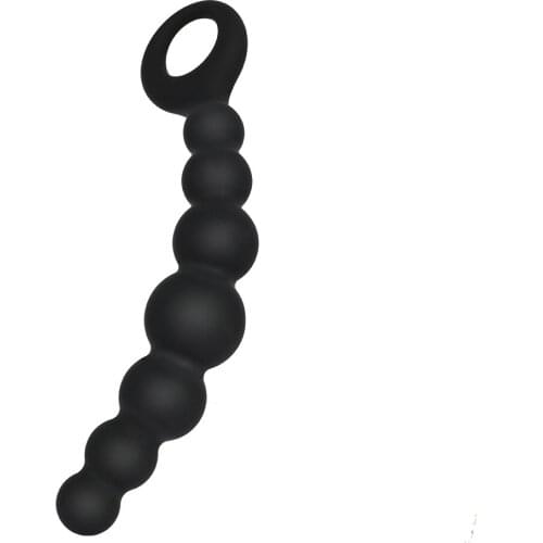 Anal Sex Toys For Couple Man Anal Plug Toy Anal Stimulator Ball Bead Silicone Big Anal Beads Butt Plug Male Prostate Massager