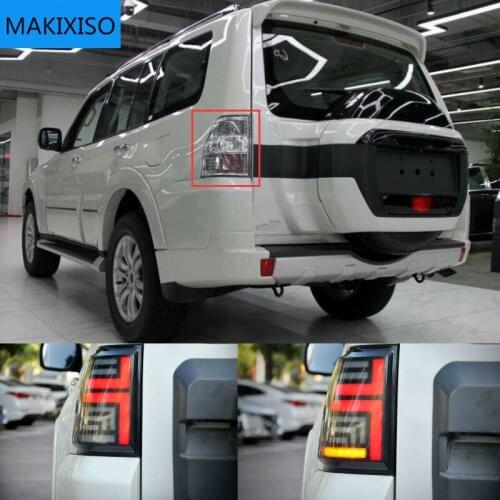 Car Styling for Pajero V93 Tail Lights 2006-2020 Pajero V97 LED Tail Light Rear Lamp DRL Brake Signal Reverse auto Accessories