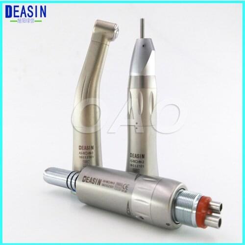 FREE SHIPPING 1SET Top quality Dental Inner water way Slow Handpiece Straight E-Type Brush Lab micromotor polish tool New design