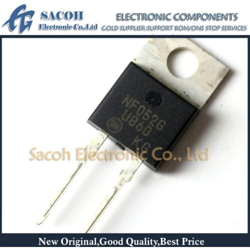Free Shipping 10Pcs MUR860G U860 MUR860 RURP860 TO-220 8A 600V Ultrafast Diodes