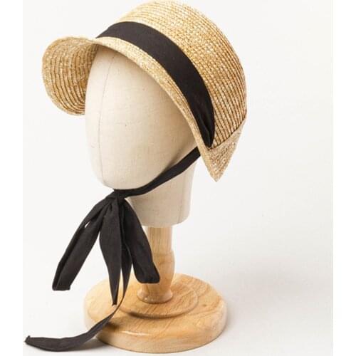 Baby Straw Hat Equestrian Cap Breathable Beach Sun Protection Baseball Hat