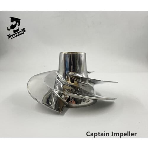 Jet Ski Impeller 150mm fit Seadoo BRP GTI 90 GTS 90 2017- New 4 Blade Polished 267000919