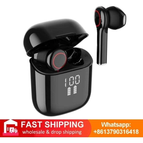 HelloPods L31 Pro TWS Earphone LED Wireless Bluetooth Earbuds Touch Control Gaming Headset Stereo Bass With Mic Noise Reduction