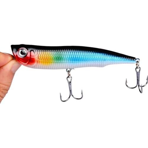 Fake Artificial Bait Laser Top Water Wobbler For Trolling Swimbait Hard Lures Floating Pencil Saltwater Crankbait Fishing Lure