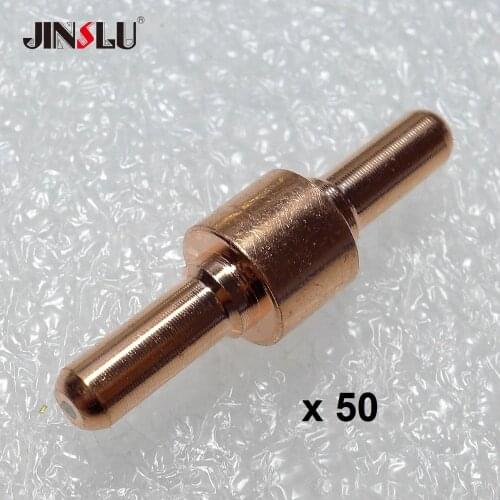 PT-31 PT31 Short Hafnium Electrode 50 PCS for Air Plasma Cutter Torch CUT-40 CUT-40D LGK-40 CT312