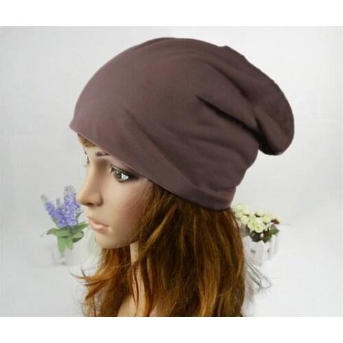 Candy Color Ski Crochet Slouch Hat Cap NYZ Shop