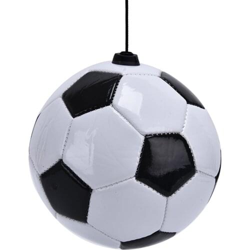 Kids Adult Football Training Ball Kick Soccer Ball With String Beginner Trainer For Practice Belt Goal Team Training Balls