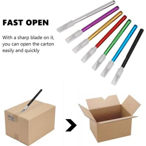 Non-Slip Metal Scalpel Knife Tools Kit Cutter Engraving Craft knives + 40pcs Blades Mobile Phone PCB DIY Repair Hand Tools