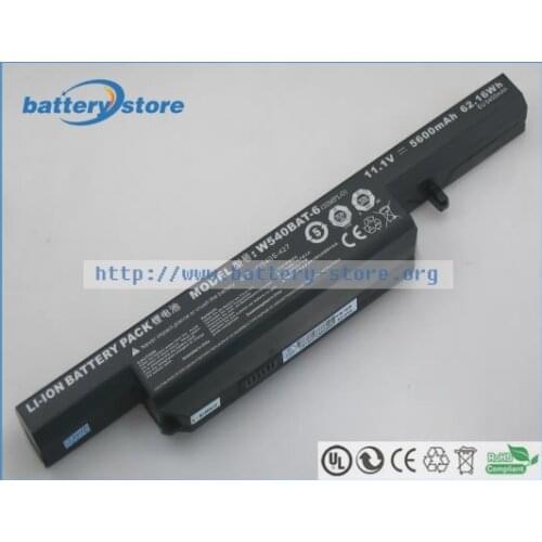 New Genuine laptop batteries for W540BAT-6,6-87-W540S-4W41,W550SU2,W550TU,W550SU,Nexoc B509II,11.1V,6 cell