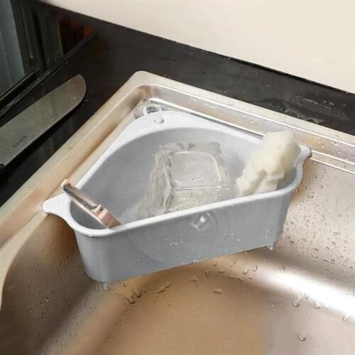 Kitchen Sink Organizer Multifunctional Storage Rack Multi Purpose Washing Bowl Sponge Drain Rack Kitchen Creative Drain Basket