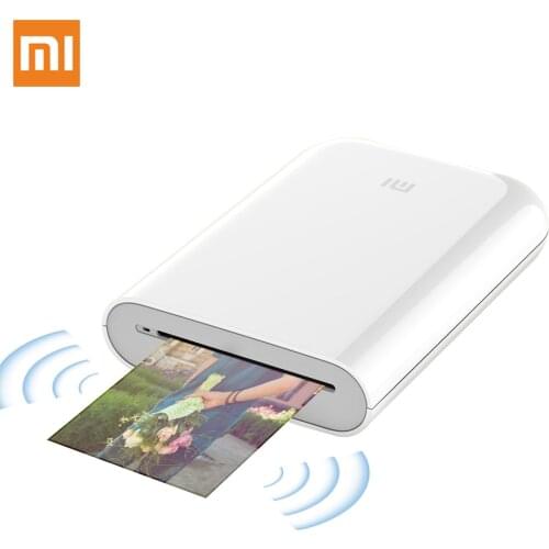 Original Xiaomi Mijia AR Pocket Photo Printer 300dpi Bluetooth 5.0 With DIY Share 500mAh Portable Smart Printer With Mijia APP