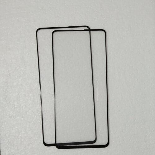 50pcs Laminated glass glue film LCD Front Touch Screen Glass Outer Replacement For Samsung A51/A71/A11/A21/A31/A50s/A40s/A20s