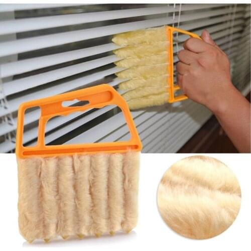 Useful Microfiber blinds window cleaner Air Conditioner Duster cleaning brush tools Home Kitchen Washing Accesories