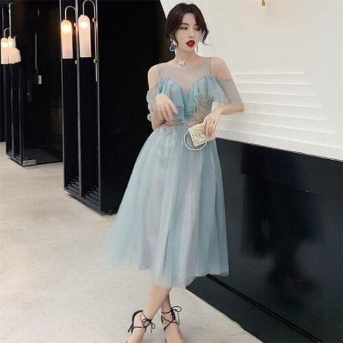 Sexy Off Shoulder Gray Evening Dress Elegant Chinese Bridesmaid Wedding Long Prom Formal Gown Cheongsam Vestidos De Noche