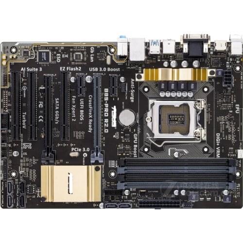 Asus B85-PRO R2.0 Desktop Motherboard Socket LGA 1150 i7 i5 i3 DDR3 SATA3 USB3.0 USED mainboard