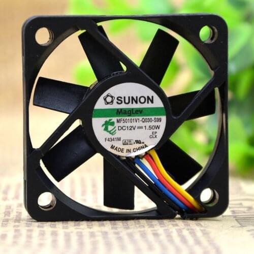 Brand new original MF50101V1-Q030-S99 5010 12V 1.50W 5 cm 4-wire PWM fan