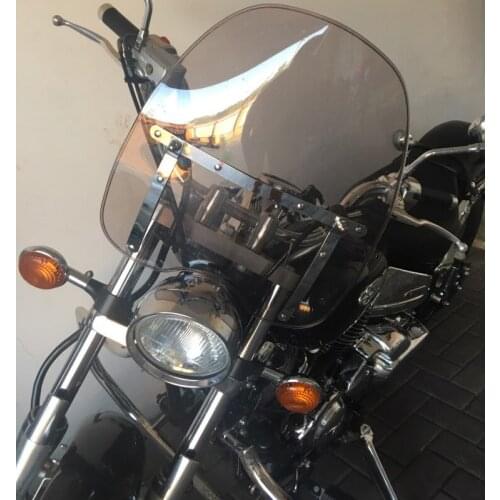 Windscreen For Suzuki Intruder VL 125 250 800 C800 1500 C1500 VL125 VL250 VL800 7/8" Or 1" Handlebar Grips Screen Windshield