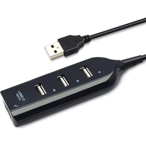 High Speed Micro Mini 4 Port USB 1.1 Hub USB Port For Laptop PC Computer Laptop Peripherals Accessories