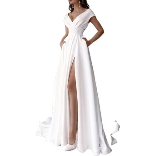 Sexy Women Multiway High Split Boho Maxi Club White Dress Bandage Long Dress Party Bridesmaids Infinity Robe Longue Femme