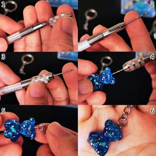 1 Set Crystal Epoxy Resin Mold Letters Number Pendants Casting Silicone Mould