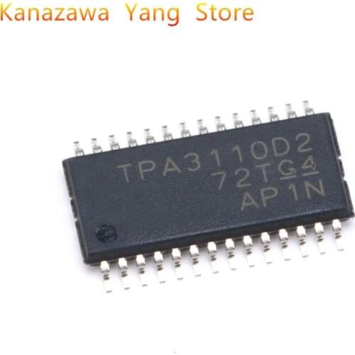 10pcs/Lot Brand New TPA3110D2PWPR Silk Screen TPA3110D2 HSSOP28PINS Audio Amplifier In Stock Best Quality