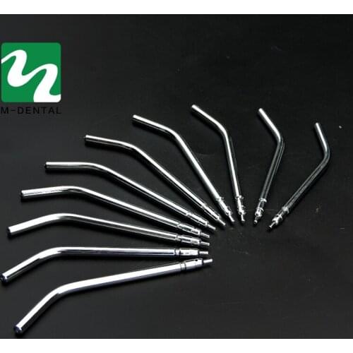10 pcs Spray Nozzles/Tips/Tube for Three Way/Triple Dental Air Water Syringe