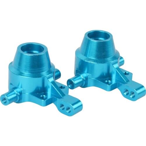 2PCS Aluminum Alloy Front Upright Knuckle Arm for Tamiya TT-01 TT01ED Type E 51002 A Parts