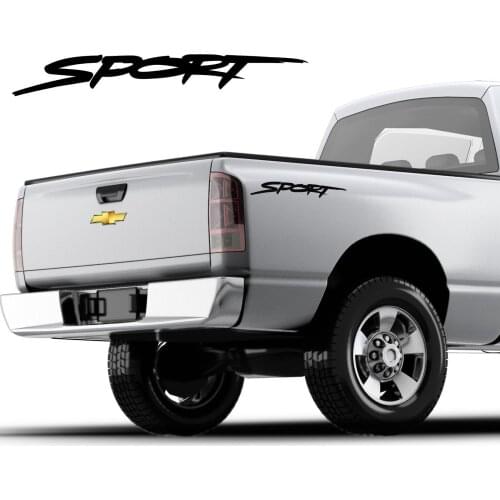 2Pcs)Sport Decal Sticker for window Bedside car sticker 30cm