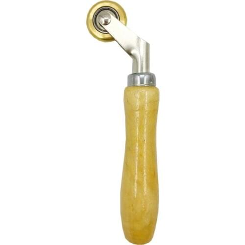 6mm Brass Penny Roller with Ball Bearing Plastic Hot Air Plastic Welder Tool Welding Soldering Supplies Welding Nozzles