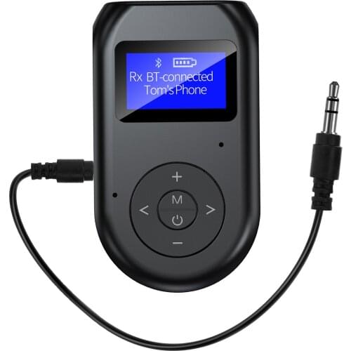 Bluetooth 5.0 Transmitter Bluetooth TV Adapter Receiver With LCD Display Bluetooth Audio Receiver For PC TV Car