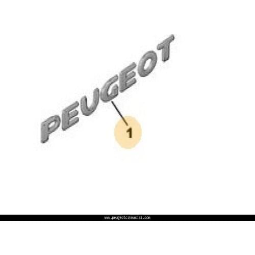 LUGGAGE COVER WRITE (PEUGEOT) PARTNER 2003- 207-208-307-308 377609622