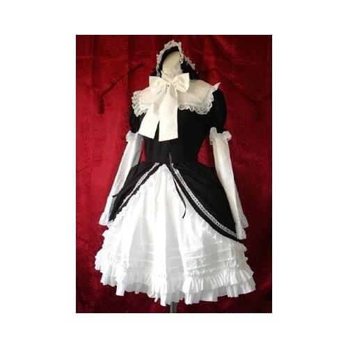 LLT021) Lolita Dresses Long Sleeveless Sweet Lolita Short Dress Ball Gown Fancy Prom Dress Halloween Party Masquerade Costume
