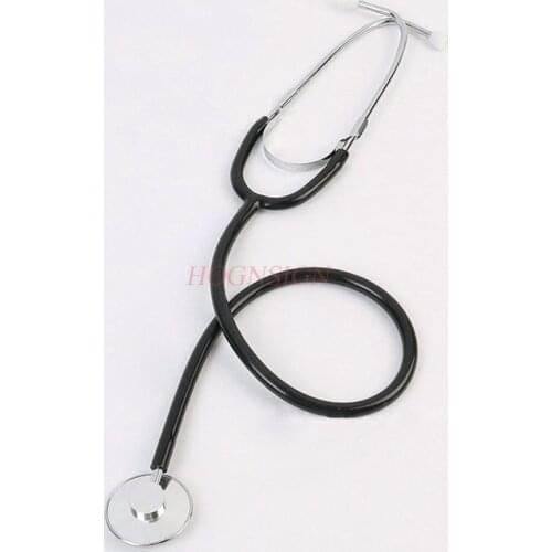 Stetoskop Medical Stethoscope Single Head Stethoscopes Heart Detecting Diagnostic Tool Doctor Care Household Home Hot Sale