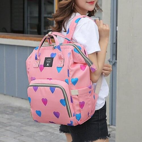 Mummy Bag Multifunctional Outgoing Mother and Baby Pack Large Capacity Backpack Fashion Treasure Mother Mother Baby Package