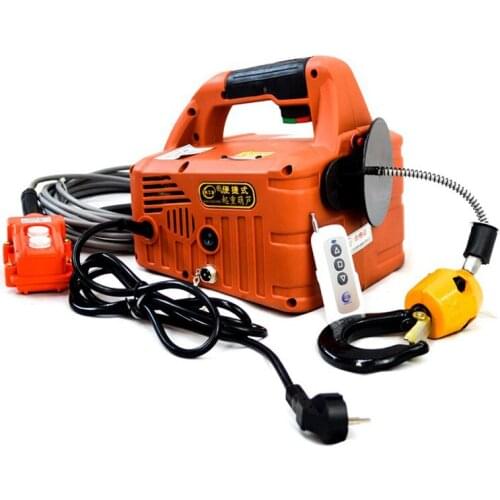 Lifting crane traction 220v small electric hoist household electric Hulu lifting machine lifting coil Yang Suspension tensioning