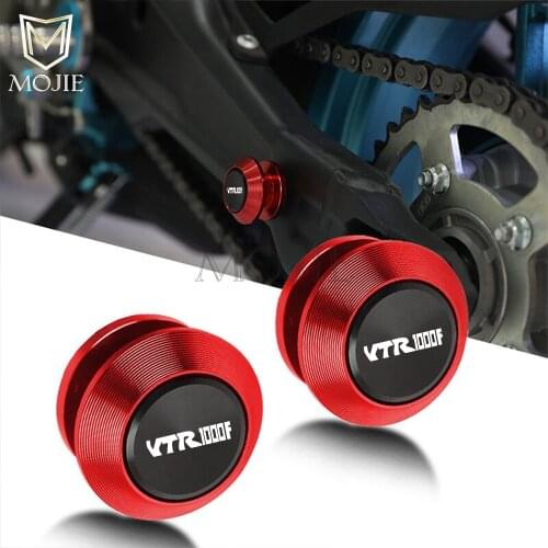 Motorcycle Swingarm Sliders Spools Swingarm Stand Screws Protector For Honda VTR1000 F FW FX VTR 1000 F VTR1000F FIRESTORM