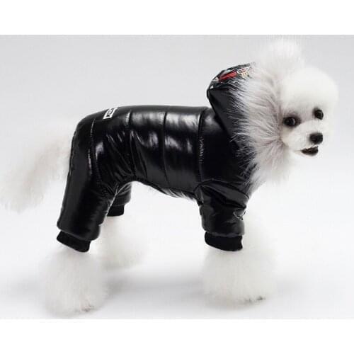 Winter thick snow cotton pet clothes dog warm coat dog fleece coat