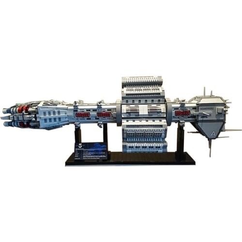 MOC High-tech Military Weapon 12902 EAS-Agamemnon Building Block Model Space Warfare Series Brick Parts Kids DIY Toys Gifts