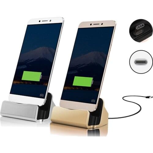 LYBALL USB C Charger Dock Type-C Station Charging Cradle for OnePlus 5T Samsung Galaxy S8+ S9 Plus Note 8 Google Pixel 2 XL