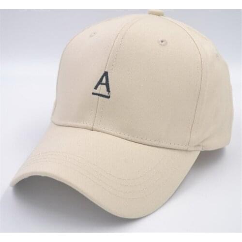 2019 a Letter Embroidery Cotton Baseball Cap Adjustable Snapback Cap for Men and Women 250