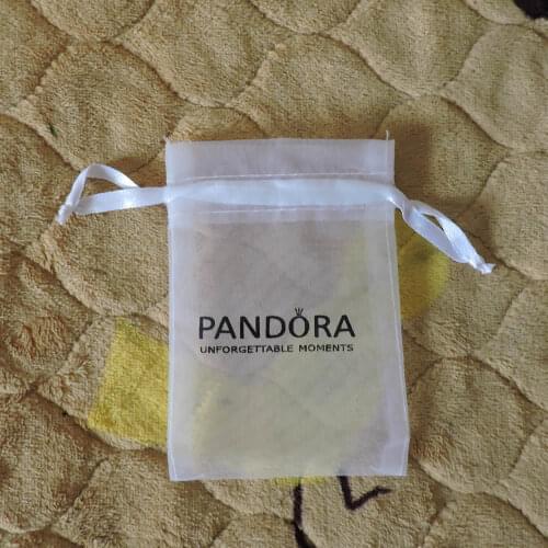 9x12cmcustom printed logo gift organza pouch/jewelry packaging and display pouch/drawstring small bag