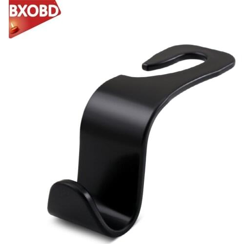 Car Holder Hook Clips For Bag Back Seat Auto Fastener Headrest Organizer Clip Car Hanger Car Accessories