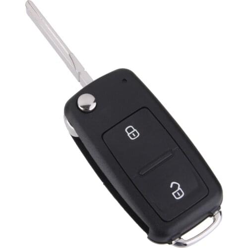 2 Button Remote Key FOB Shell Case for VW Transporter T5 Golf