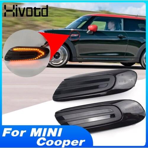 Dynamic Led Turn Signal Light Side Marker Lamp For MINI Cooper Accessories F55 F56 F57 JCW Exterior Modification Car-Styling