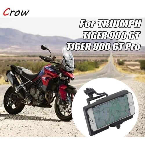 For TRIUMPH TIGER 900 GT 900GT Pro 2019 2020 Motorcycle Windscreen Navigation Bracket USB charger mobile phone mounting