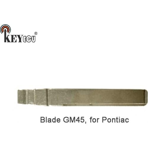 KEYECU 25x KEYDIY Universal Remotes Flip Key Blade GM45 for Pontiac