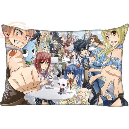 Cool Pillowcase Fairy Tail Team Style Pillow Case (Twin Sides)