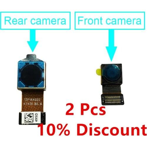 100% Original For Lenovo S850 Back Rear Big Camera Module Flex Cable Small Front Camera Replacement Parts Phone Camera Modules