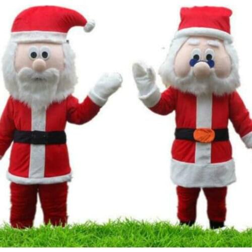 New Christmas Carnival Santa Claus Role-playing Costume Halloween Birthday Party Costume Adult Advertising Parade Mascot