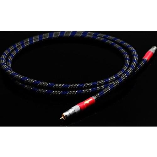 Ortofon 8N Hifi Coaxial Cable High Quality DAC 75ohm hifi Digital RCA Cable